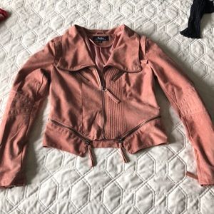 SUEDE PINK JACKET